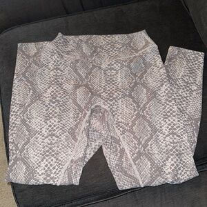 Balance Athletica Snake Print Leggings - Gray